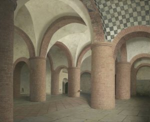 Henk Helmantel > Het portaal van St. Philibert in Tournus, Frankrijk kopen?