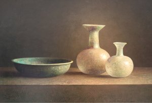 最新館藏 > Twee flessen en een schaal kopen?