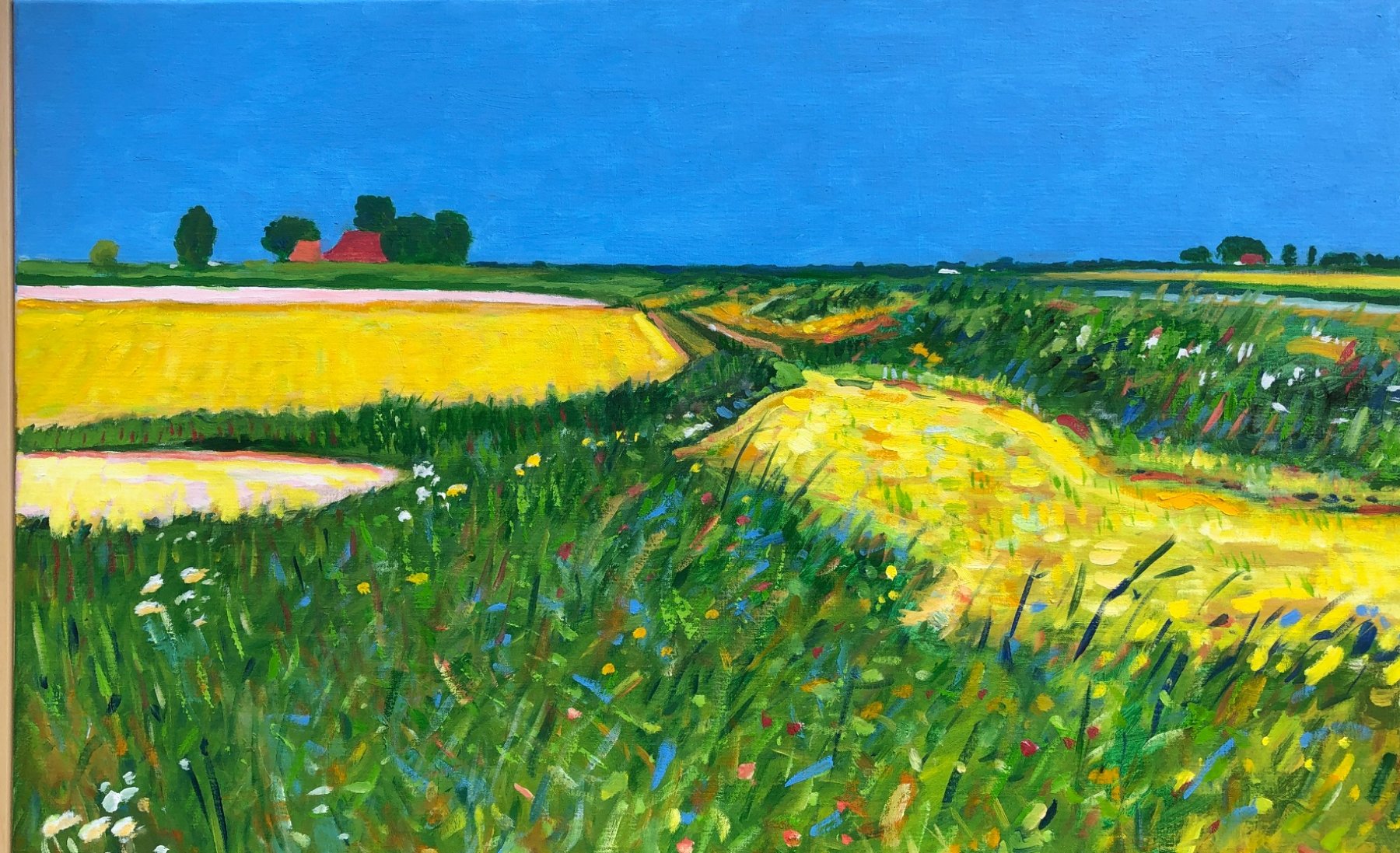: Bij de Vijfhuisterweg van Dirk Beintema kopen? Kunst Bij de Vijfhuisterweg van Dirk Beintema kopen?